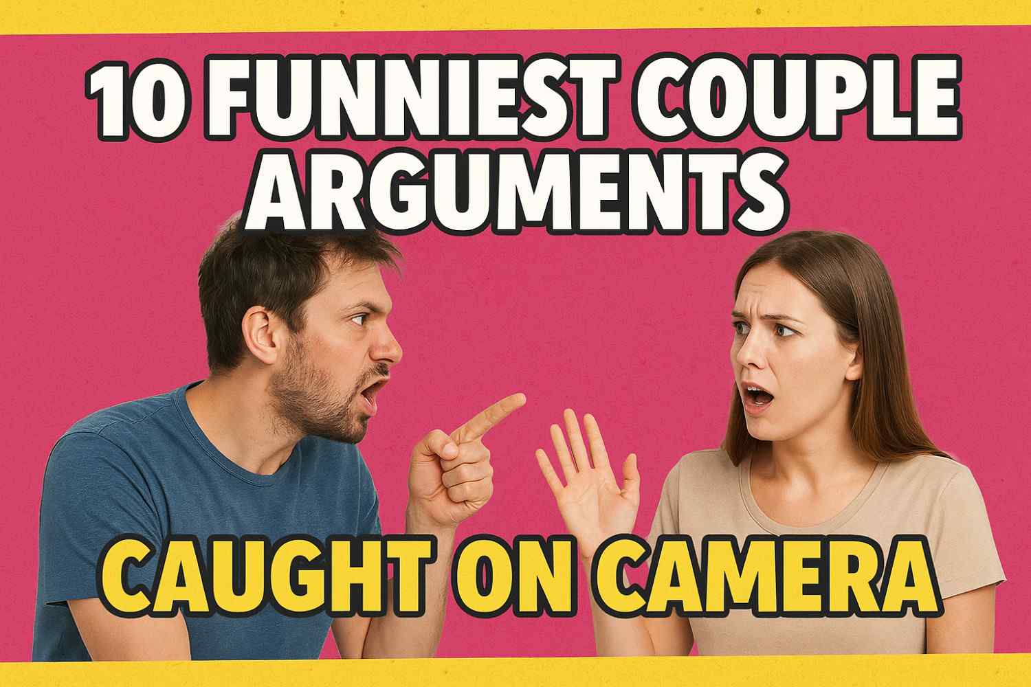 10 Funniest Couple Arguments Caught on Camera