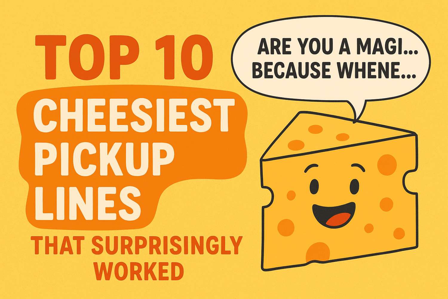 Top 10 Cheesiest Pickup Lines That Surprisingly Worked