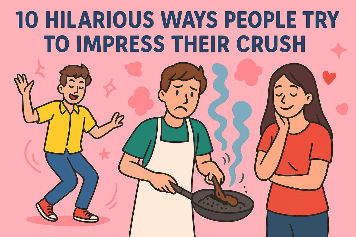10 Hilarious Ways People Try to Impress Their Crush