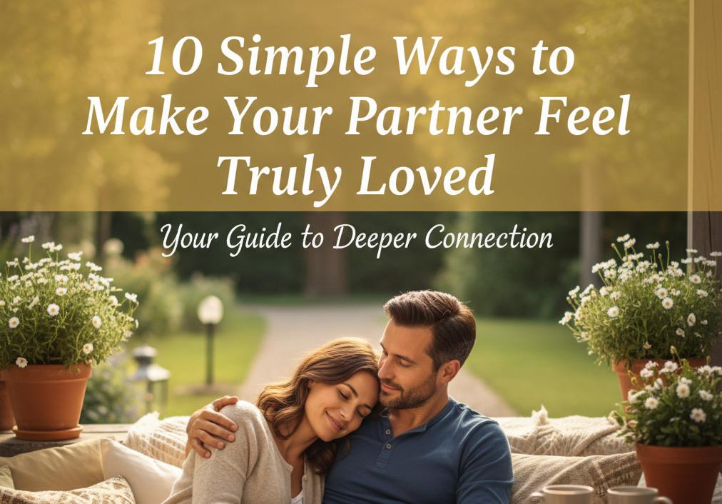 10 Simple Ways to Make Your Partner Feel Truly Loved